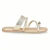 Sandália Rasteira Slide Metalizada Feminina Picadilly 508083 - comprar online