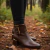 Bota Feminina Modare Ultraconforto Salto Bloco Cano Curto 7082.108.20081 - comprar online