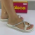Sandália Slide Papete Flat Moleca Strass Brilhos Feminina 5509.201.28651 na internet