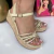 Imagem do Sandália Feminina Anabela Dakota Strass Brilhos DB713