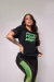 Blusa Manga Curta Pulse Preto Lets GymG 2291PT