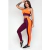 Conjunto TOP + LEGGING Spirit / MARSALA/LARANJA / G