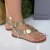 Sandália Feminina Flat Suzana Santos 4775.93630 - comprar online