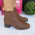 Bota Feminina Dakota Salto Bloco Baixo Cano Curto D2781