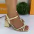 Sandália Feminina Beira Rio Strass Salto Bloco Medio 8499.308.26577 - comprar online