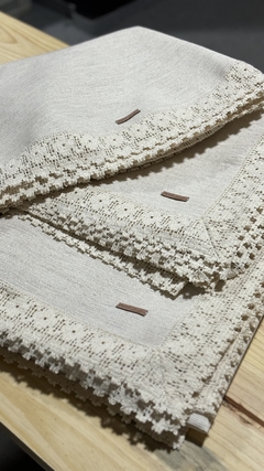Banner de la categoría Manteles ecocuero texturado Impermeables