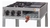 Anafe Industrial 2 Hornallas Múltiple Con Carlitera Y Plan D - comprar online