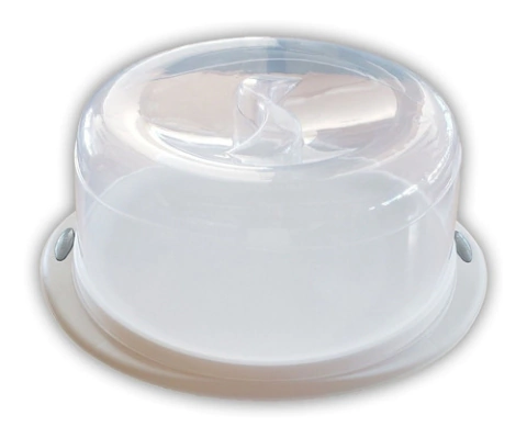 Pack X10 Campana Redonda Plastica Tapa Factura Torta Sanwich