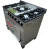Cocina Industrial 5 Hornallas Con Horno Refractario A Gas Eg en internet