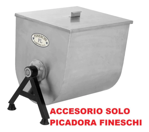 Mezcladora De Carne 36lt Amasadora Fineschi Acc P/picadora