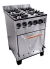 Cocina Industrial Familia 4 Hornallas Mini 57cm Eg Acero