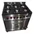 Cocina Industrial 6 Hornallas Acero Inoxidable