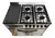Cocina Industrial 4 Hornallas Y Plancha Bifera Con Tostador Acero Inox - comprar online