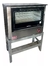 Horno Pizzero A Gas 6 Moldes Pizza Latina Puerta Vidrio