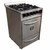 Cocina Industrial 4 Hornallas Luqma 55cm C/ Parrilla
