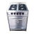 Cocina Industrial 4 Hornallas Luqma 60cm Acero Con Parrilla - comprar online