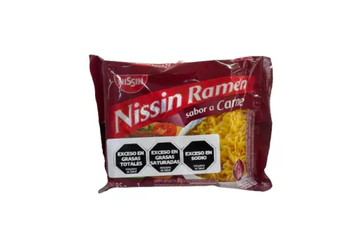 Ramen Nissin Sabor Carne 85 gr