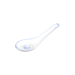 Cuchara Oriental para Sopa Color Blanca Varios Modelos 13 cm