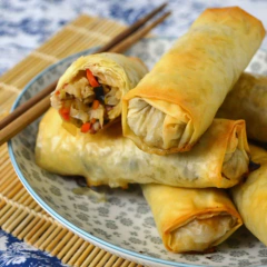 Arrolladito Primavera Fu Bao de Carne Fu Bao 42 gr x 12 un - GOCHISO MAYORISTA