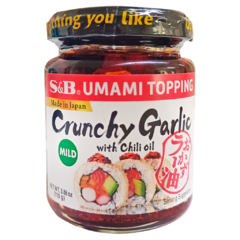 Crunchy Garlic Topping S&B 110 gr