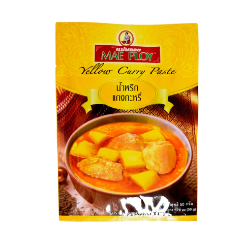 Curry Amarillo en Pasta Mae Ploy 50 gr