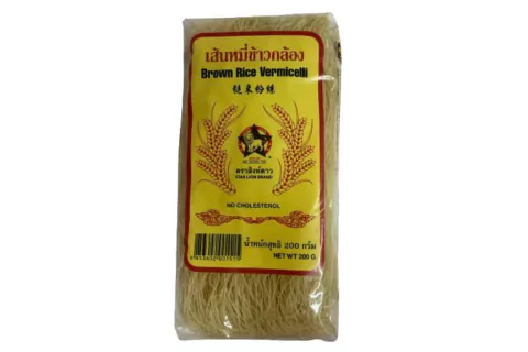 Fideos de Arroz Integral Vermicelli Star Lion 200 gr