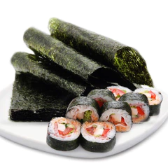 Algas Nori Jiangzu 10 laminas - comprar online