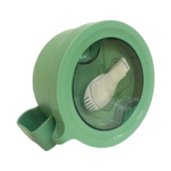 Vianda de Acero Inoxidable Redonda Con Cubiertos 850 ml - varios colores
