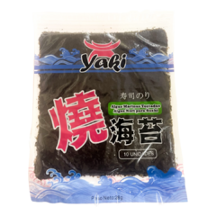 Algas Yaki 10 laminas 28gr