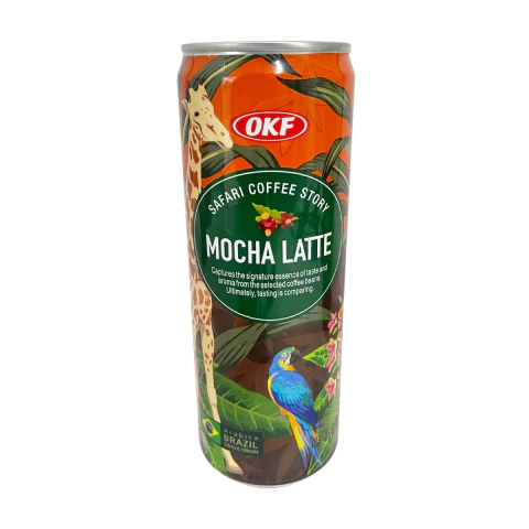 bebida okf mocha latte/café moca 340 ml - comprar online