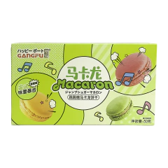 Galletas Macaron Gangfu Sabor Matcha 50 Gr - comprar online