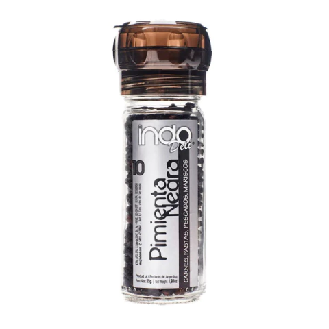 Molinillo De Pimienta Negra Indo Deli 55 G