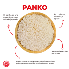 Panko Blanco 1 kg x caja cerrada (15 unidades) en internet