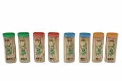 Caja de Palillos Escarbadientes de Bambú (Se Vende por Unidad)