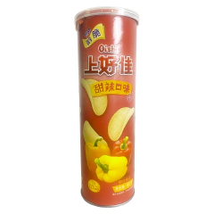Papas Fritas Tubo Oishi Sabor Pimentón 85 gr