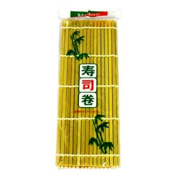 Esterilla Bambu de Varas Chatas 24 x 24 cm