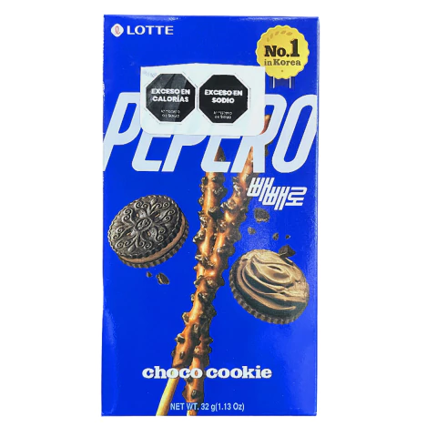 Galletas Bastón Pepero Choco Cookie 32 gr