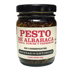 Pesto de Albahaca Recetas de Entonces 90 gr