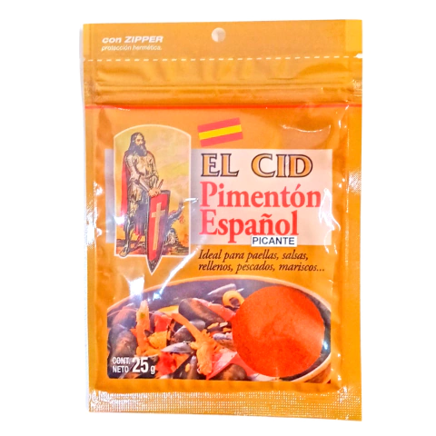Pimenton Español Picante El Cid 25 gr