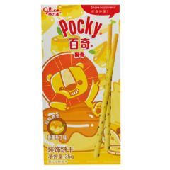 Galletas Baston Pocky 35 gr sabor Pudding Banana (Leon)