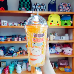 Vaso Acrilico Glitter Gato de la Fortuna - VARIOS COLORES - comprar online