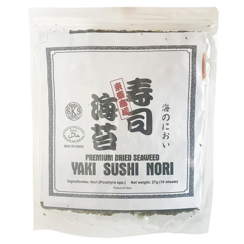 Algas Yaki Sushi Nori Premium 10 laminas - comprar online
