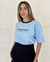 T-SHIRT SAARINEN BICOLOR AZUL & PRETO