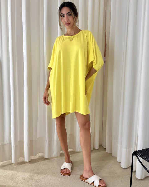 VESTIDO BRUNA AMARELO