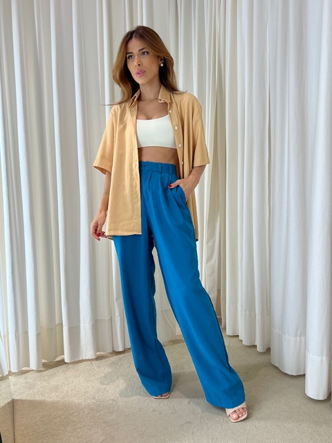 CAMISA ARLES CARAMELO