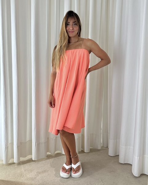 VESTIDO MALU CORAL