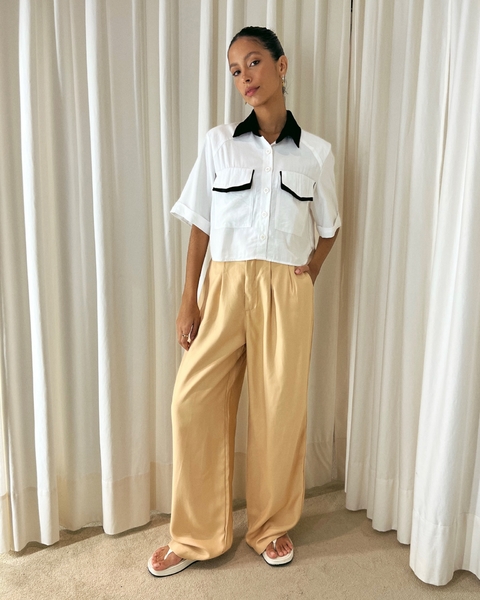 CALÇA MARTIN CARAMELO