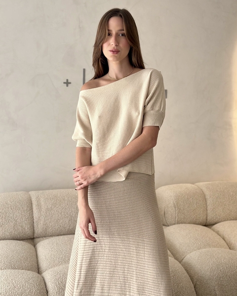 BLUSA EVA NUDE TRICOT