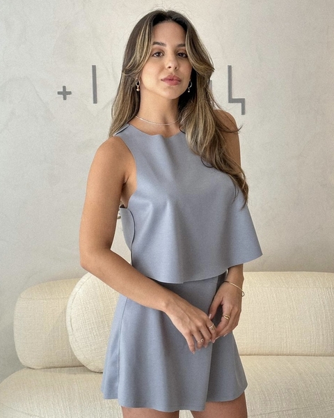 CROPPED KLUM CINZA