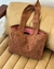 BOLSA TOWEL MARROM & ROSA